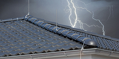 Äußerer Blitzschutz bei Appler Elektrotechnik in Grävenwiesbach