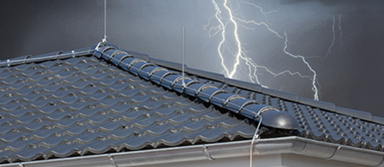 Äußerer Blitzschutz bei Appler Elektrotechnik in Grävenwiesbach